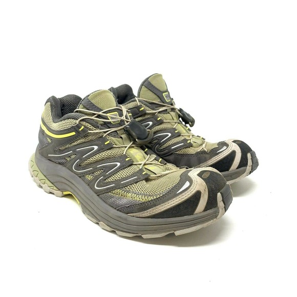 Salomon Women XA Comp 4 Gray Running Shoes Size 6 - Picture 1 of 9